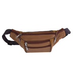 Sac banane en cuir homme