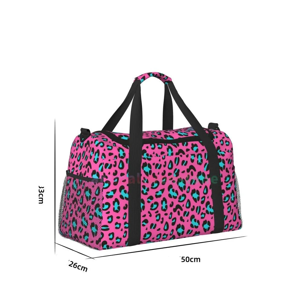 Sac weekend femme léopard de luxe 1-3-2-4-ShopGET® 
