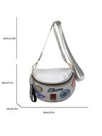 Sac banane femme chic pack lettre unique