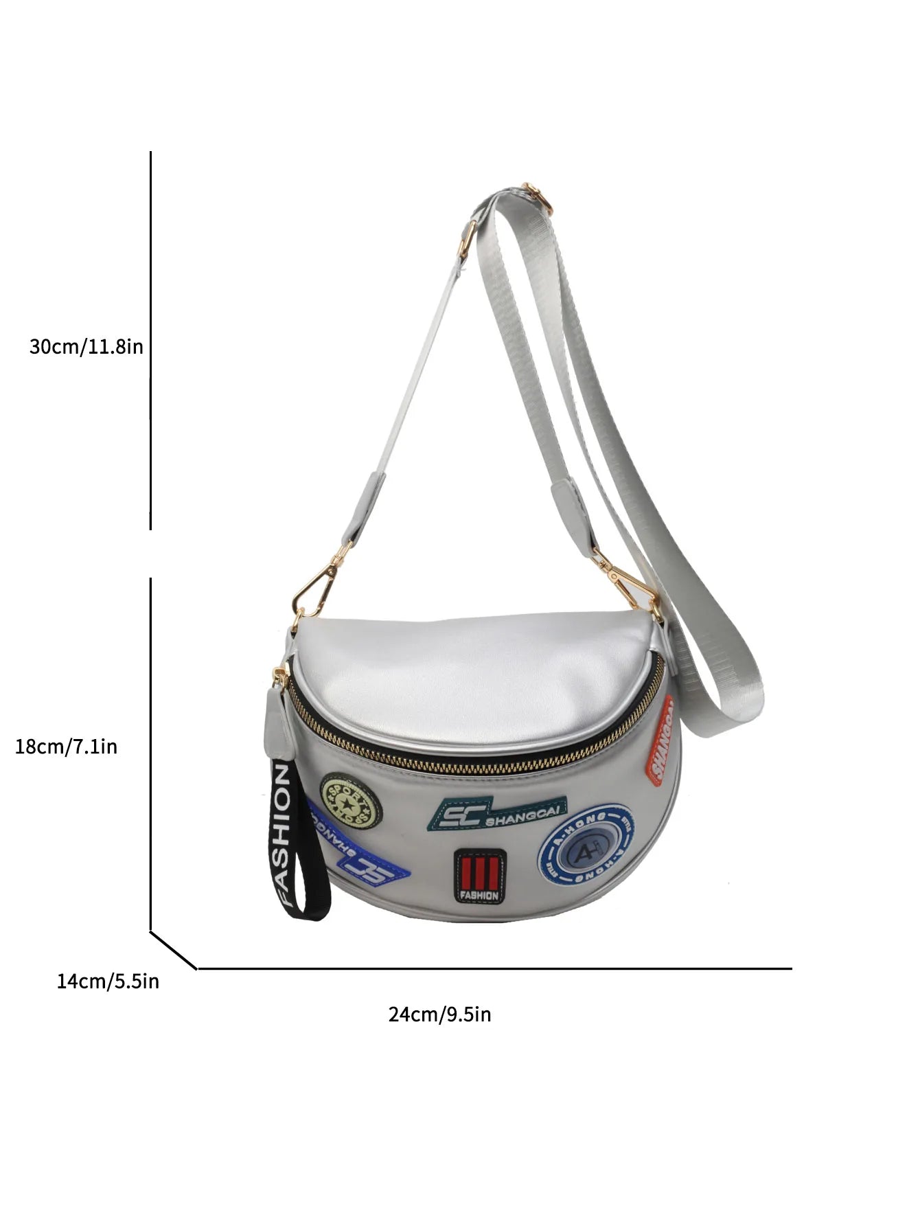 Sac banane femme chic pack lettre unique