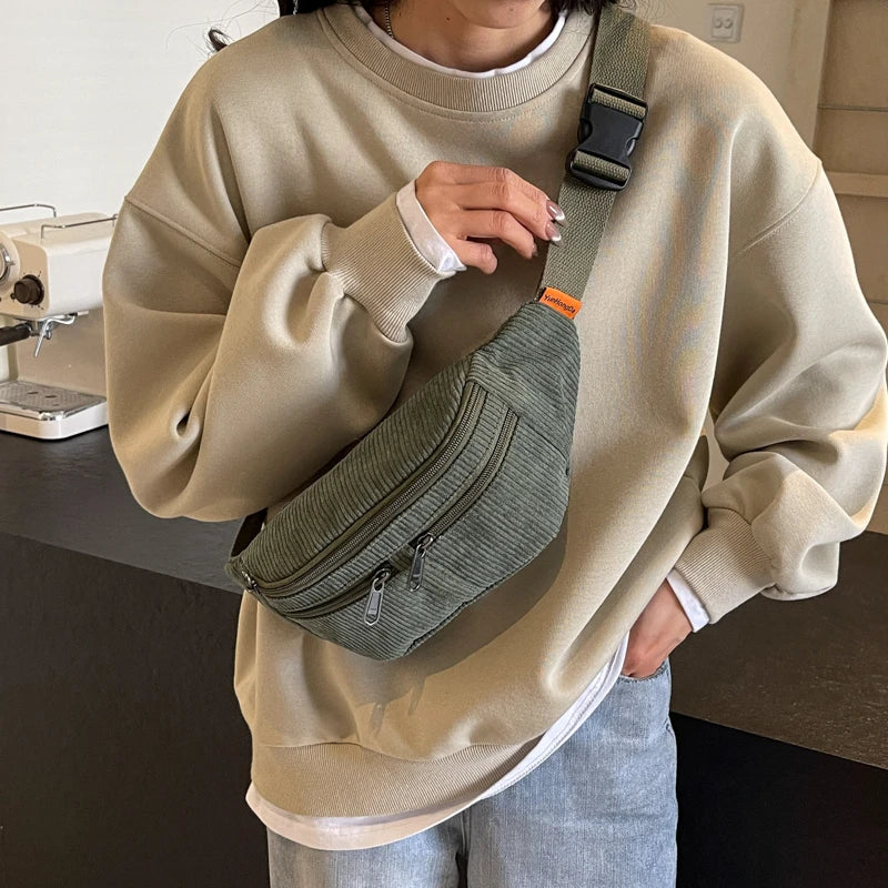 Sac banane femme fausse fourrure courte - ShopGET®