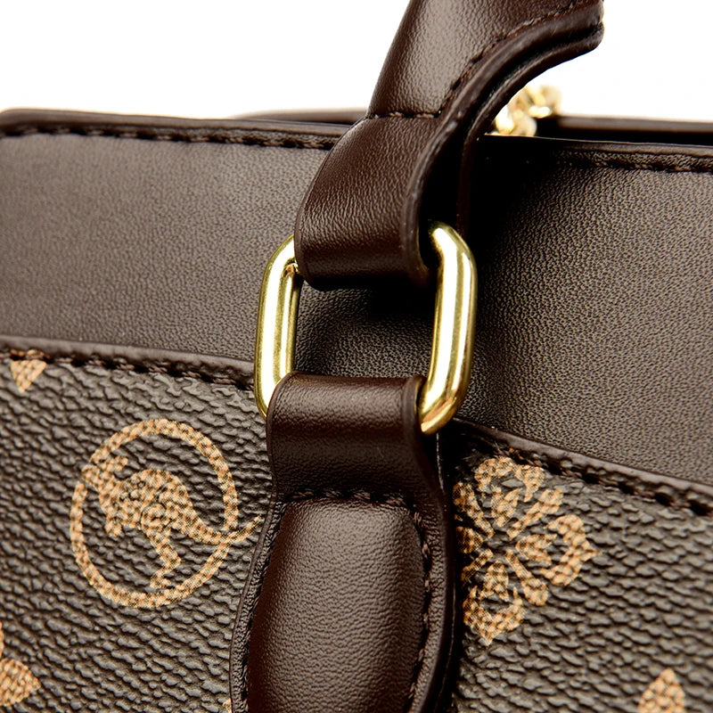 Sac cabas cuir tendance pour femme Marron-Rouge-Jaune-Apricot-ShopGET® 