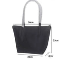 Sac cabas femme marque X Pourpre-Vert-Rouge-Sky-Or-Rose-Vin-Gris-Vert armé-Noir-Navy-Big Noir-Shopget 