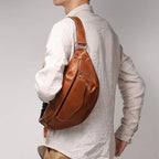 Sac banane homme en cuir solide - ShopGET®