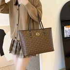 Sac cabas femme cuir souple Café / 42x30x13cm / Offerte-Blanc / 42x30x13cm / Offerte-Marron / 42x30x13cm / Offerte-ShopGET® 