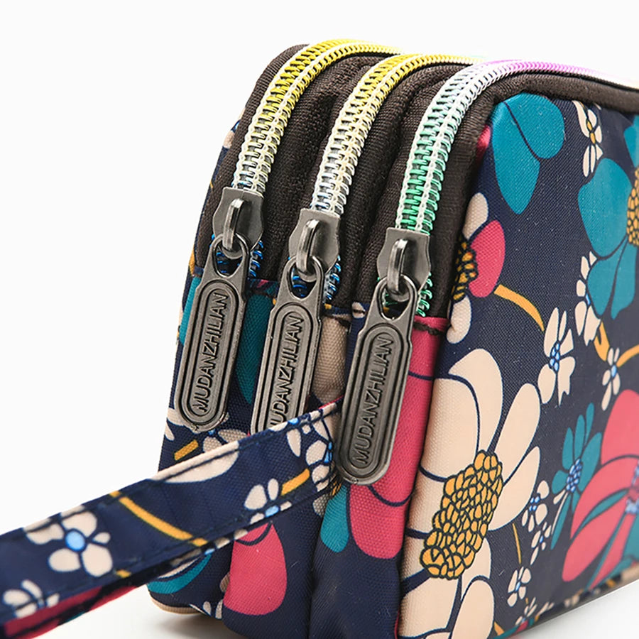 Pochette Femme Florale A-B-C-D-E-F-ShopGET® 