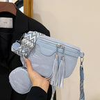 Sac banane femme chic  décontracté vert