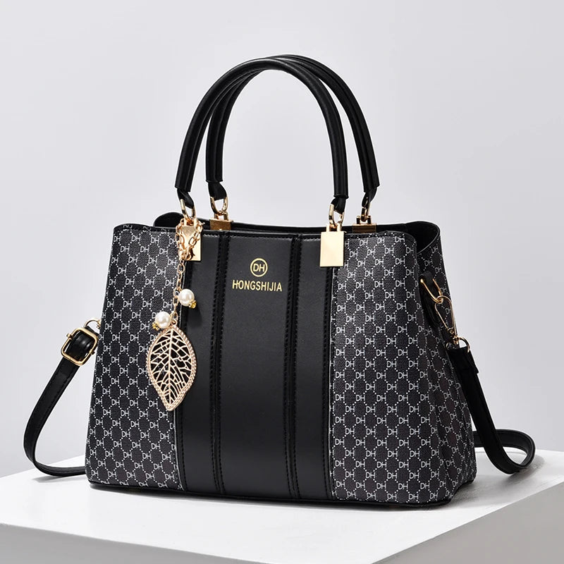 Sac cabas femme élégant Sky Bleu-Café-Noir-Rose-Orange-ShopGET® 