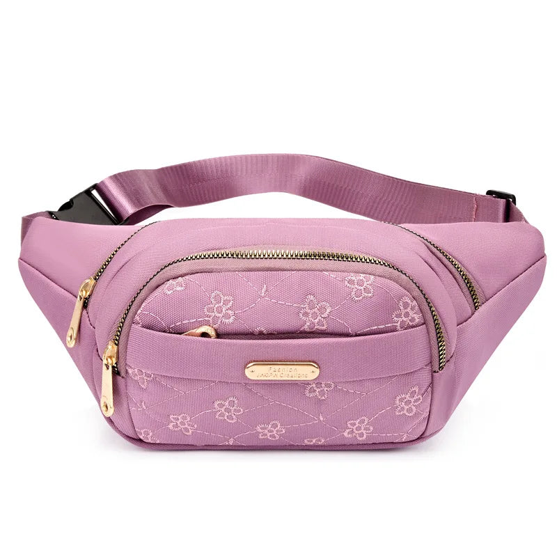 Sac banane femme en tissu solide - ShopGET®