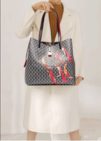 Marque CH Sac cabas femme 33x16x30cm / Blanc-33x16x30cm / Noir-ShopGET 