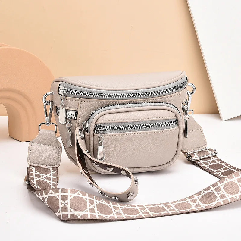 sac banane femme tendance à bandoulière solide