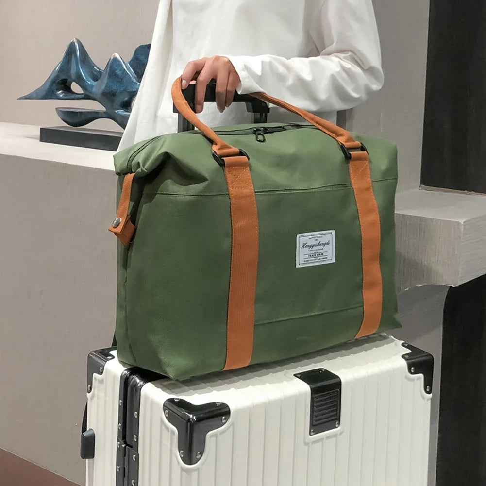 Sac weekend plage et piscine Noir-Bleu-ShopGET® 