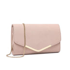 Sac pochette femme bandoulière de luxe Rose / 25 x 6 x 15cm-Noir / 25 x 6 x 15cm-Beige / 25 x 6 x 15cm-Gris / 25 x 6 x 15cm-Rouge / 25 x 6 x 15cm-ShopGET® 