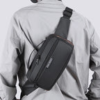 Sac banane rectangulaire pour homme