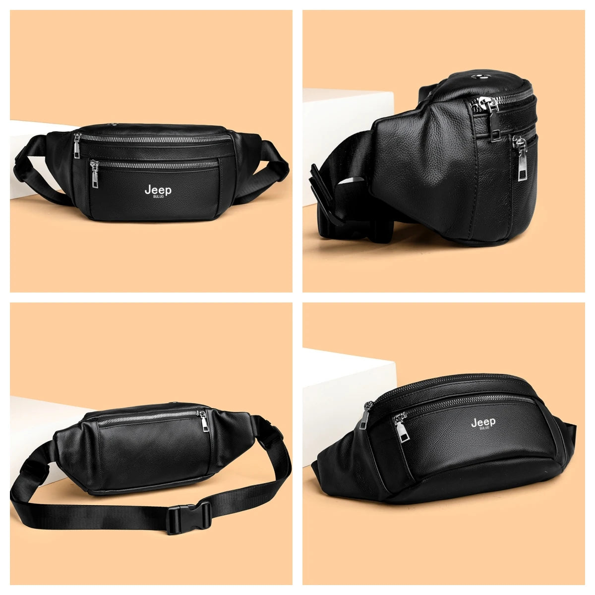 Sac banane homme cuir authentique - ShopGET®