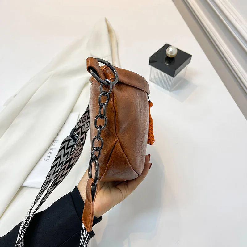 Sac banane en cuir souple original