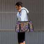 Sac weekend femme léopard de luxe 1-3-2-4-ShopGET® 