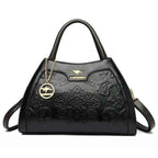 Sac cabas femme cuir de luxe Bleu A-Vert A-Jaune-Noir A-Rouge A-Shopget 