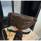 Grand sac banane léopard