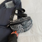 Sac banane léopard voyage à chaine