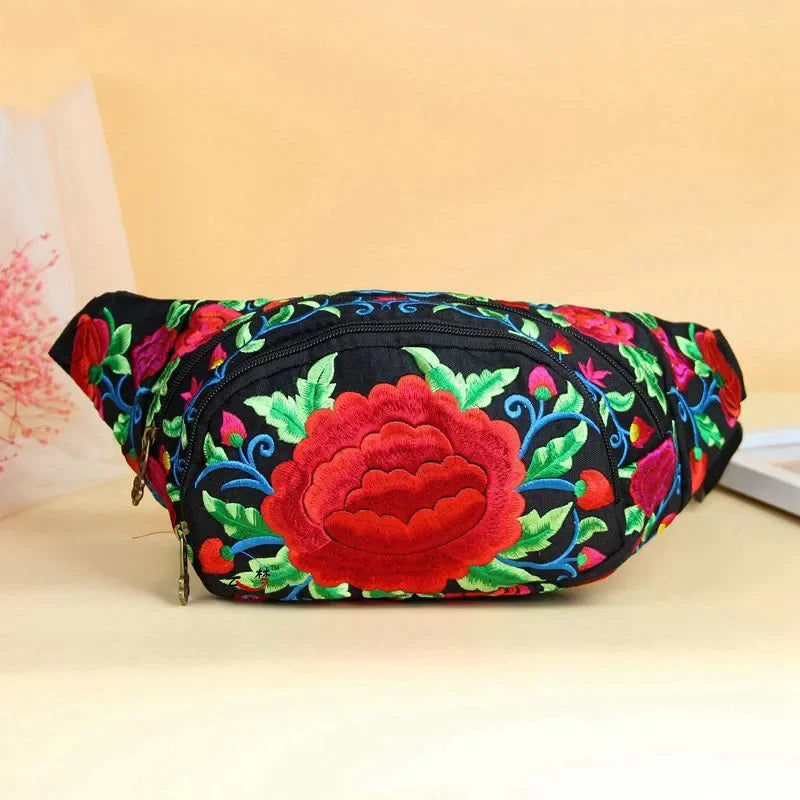 sac banane femme tendance floral et original