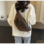 Sac banane bandoulière léopard