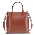 Sac cabas noir vintage à bandoulière femme Café-Vert-Apricot-Marron-Noir-ShopGET® 