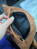 Sac banane femme en velours canvas - ShopGET®