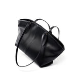 Sac cabas noir Eleonora Noir-Marron-ShopGET® 