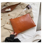 Pochette femme en cuir brillant A / 33x24cm-B / 33x24cm-C / 33x24cm-D / 33x24cm-E / 33x24cm-F / 33x24cm-G / 33x24cm-H / 33x24cm-ShopGET® 