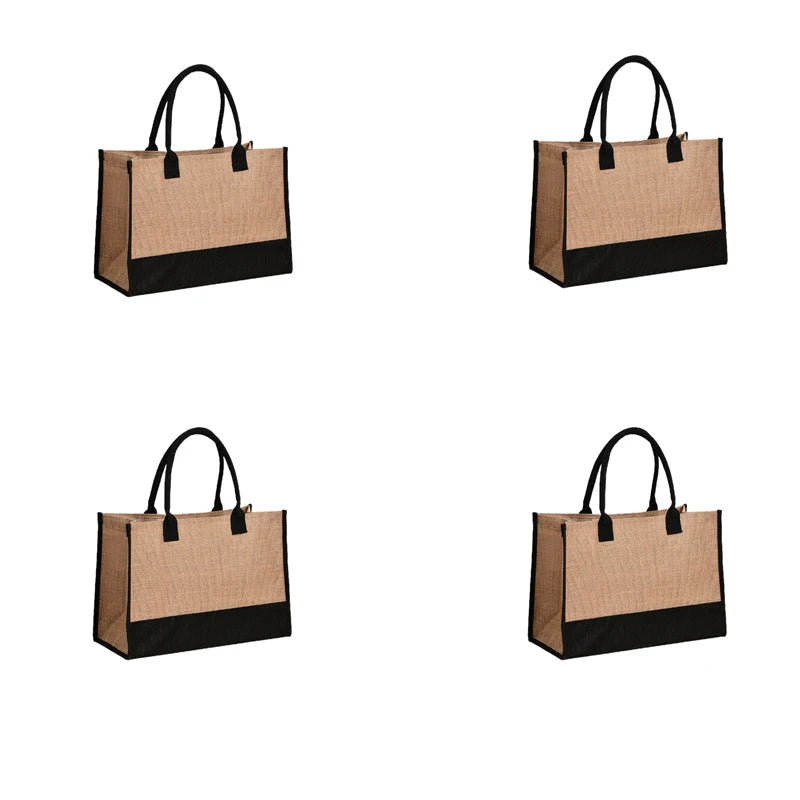 sac cabas tissu en coton et lin 1PCS-2PCS-5PCS-10PCS-3PCS-4PCS-ShopGET® 