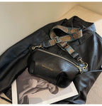Sac banane en cuir artificiel femme
