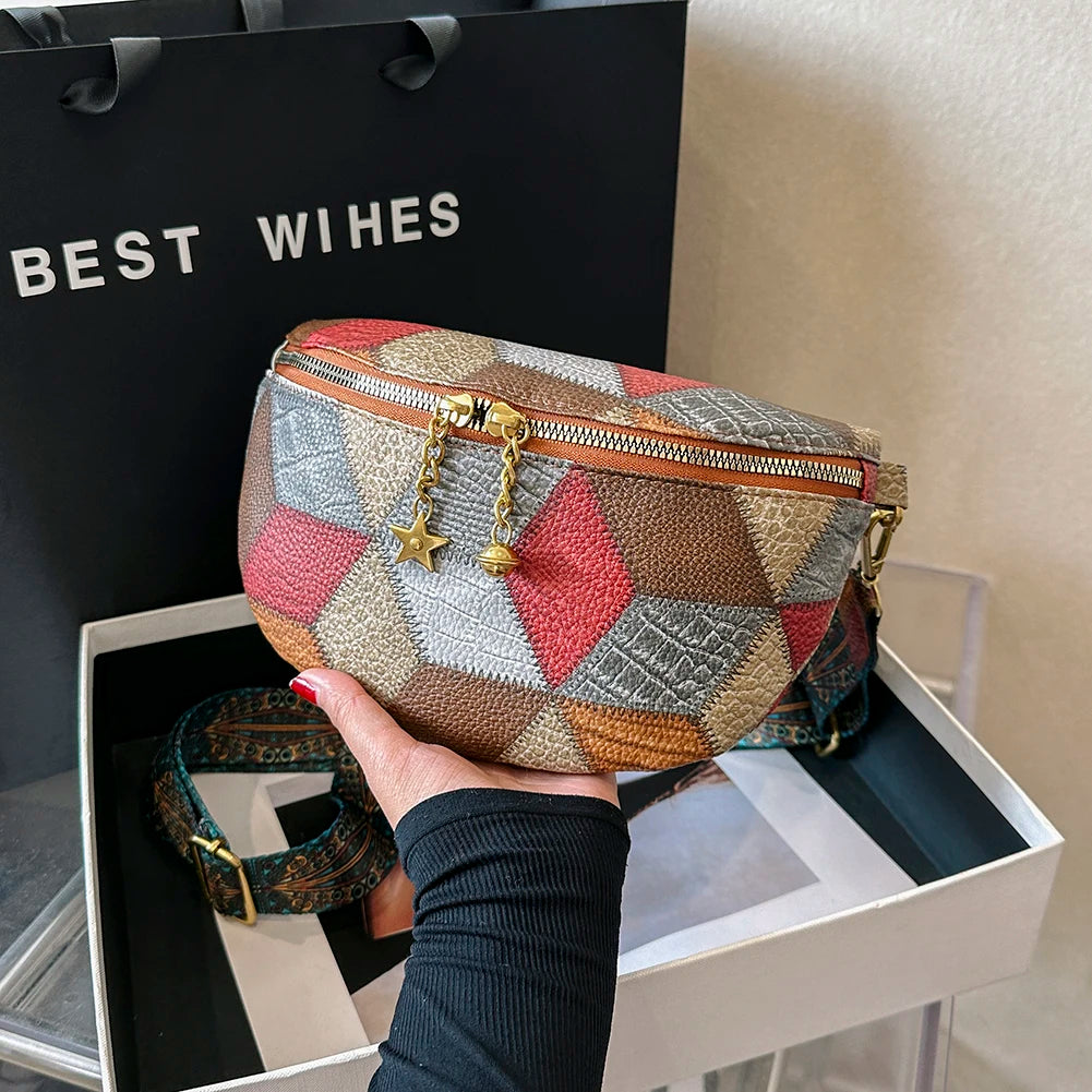 sac banane femme tendance de transport rétro