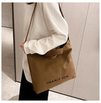 Sac de courses Japonaise Canvas Marron-kaki-Vert-Noir-Gris-ShopGET® 