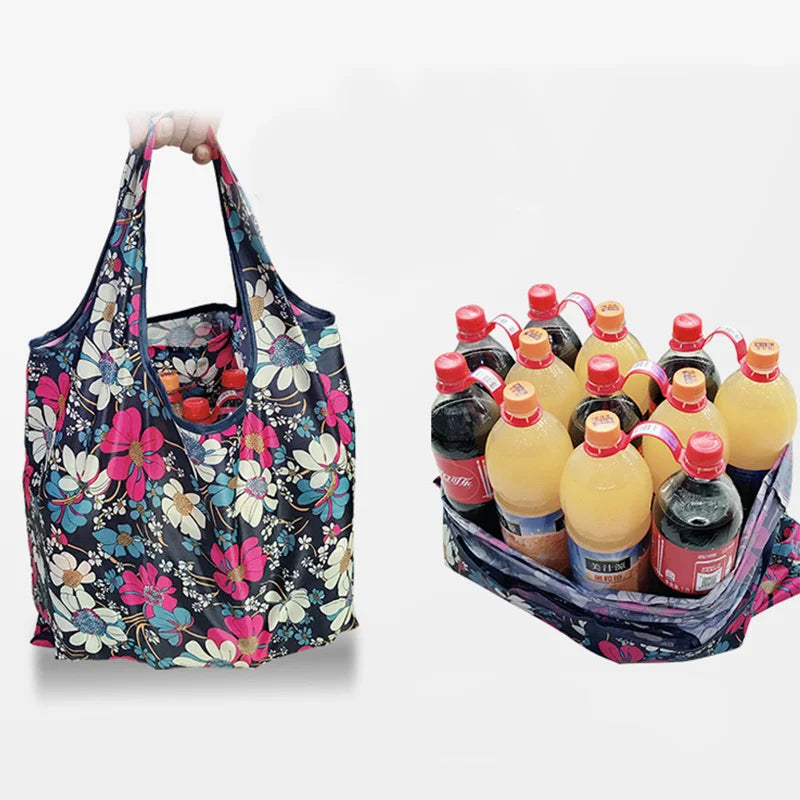 Sac cabas courses original Noir / L52*H40*LR6cm-Orangefloral / L52*H40*LR6cm-Pourprefloral / L52*H40*LR6cm-Bleu / L52*H40*LR6cm-ShopGET® 