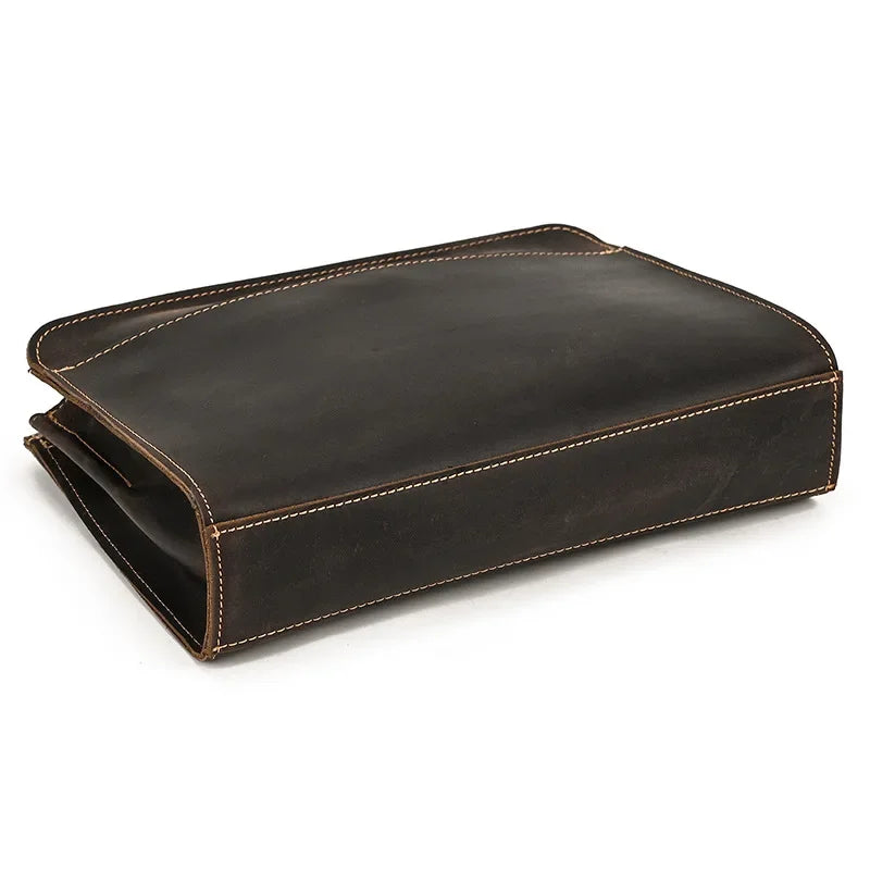Pochette homme Emile Vintage Marron A-Marron B-ShopGET® 