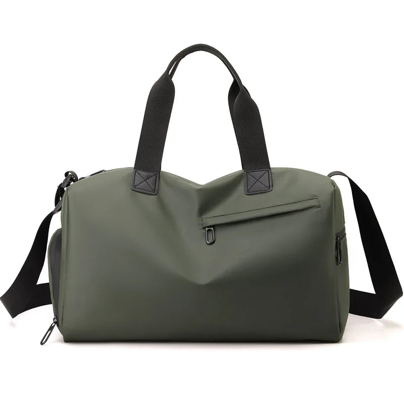 Sac weekend homme de première qualité Noir-Bleu-Gris-Kaki-Vert-Rose-ShopGET® 