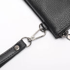 Pochette homme plat en cuir de haut qualité A / 24cm x 16cm x 2cm-B / 24cm x 16cm x 2cm-C / 24cm x 16cm x 2cm-D / 24cm x 16cm x 2cm-ShopGET® 