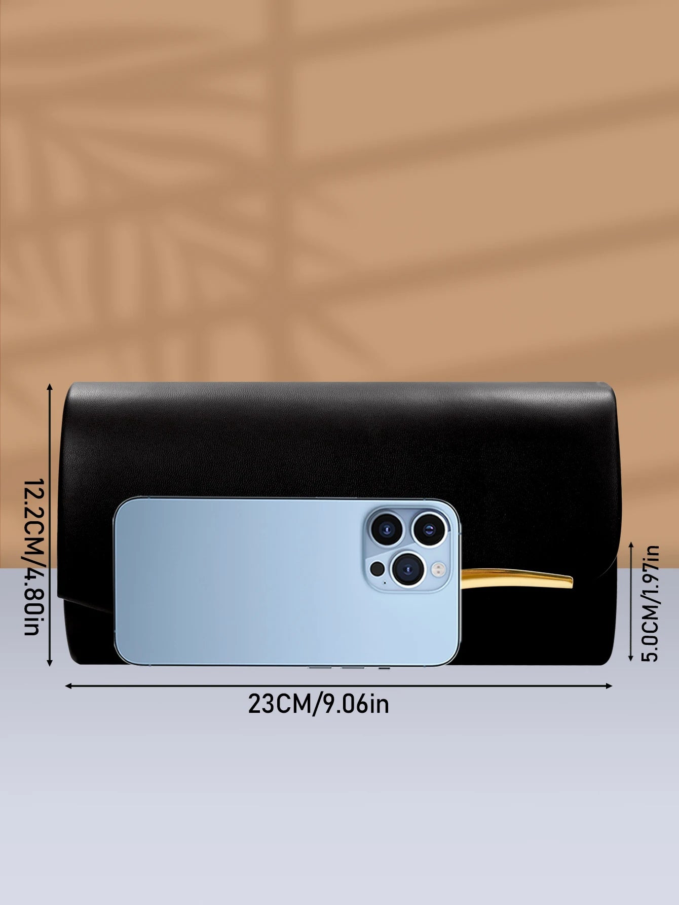 Pochette femme de luxe Blanc-Noir-Rouge-ShopGET® 