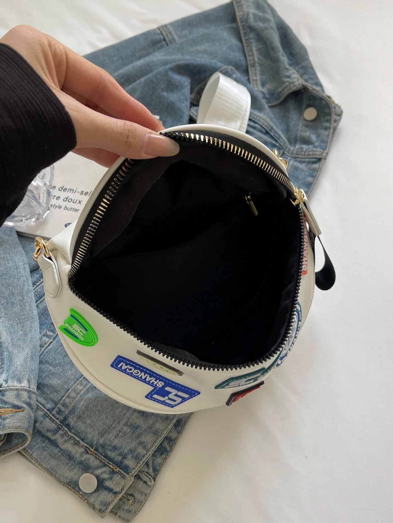 Sac banane femme chic pack lettre unique