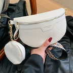 Sac banane femme cuir marron - ShopGET®