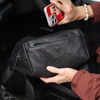 Sac banane homme rectangulaire en cuir - ShopGET®