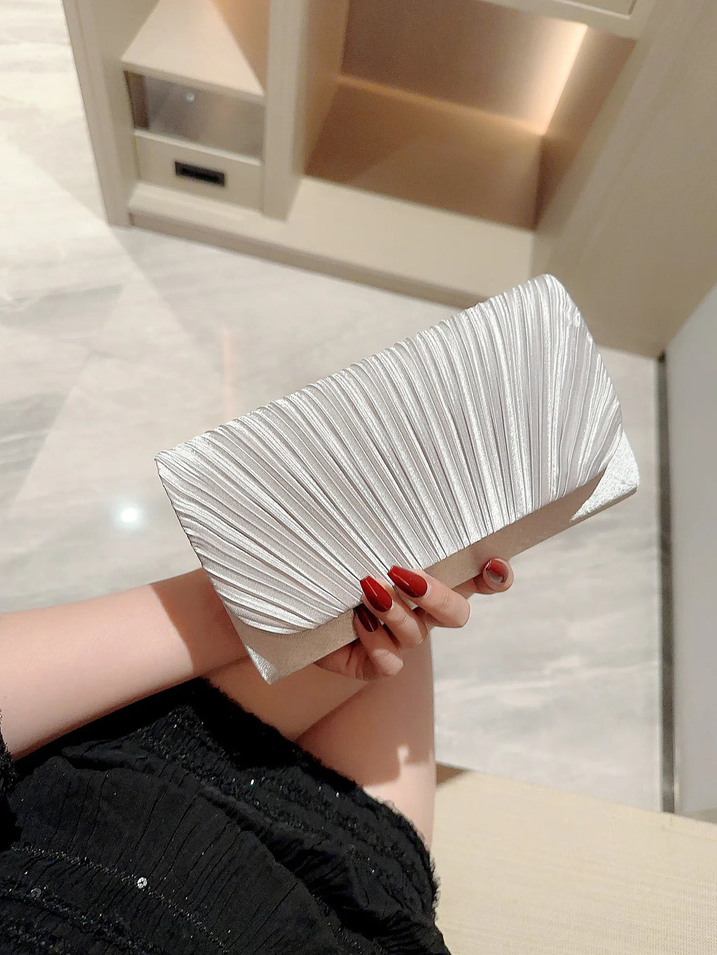 Pochette femme habillée A-B-C-D-ShopGET® 
