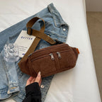 Sac banane femme fausse fourrure courte - ShopGET®