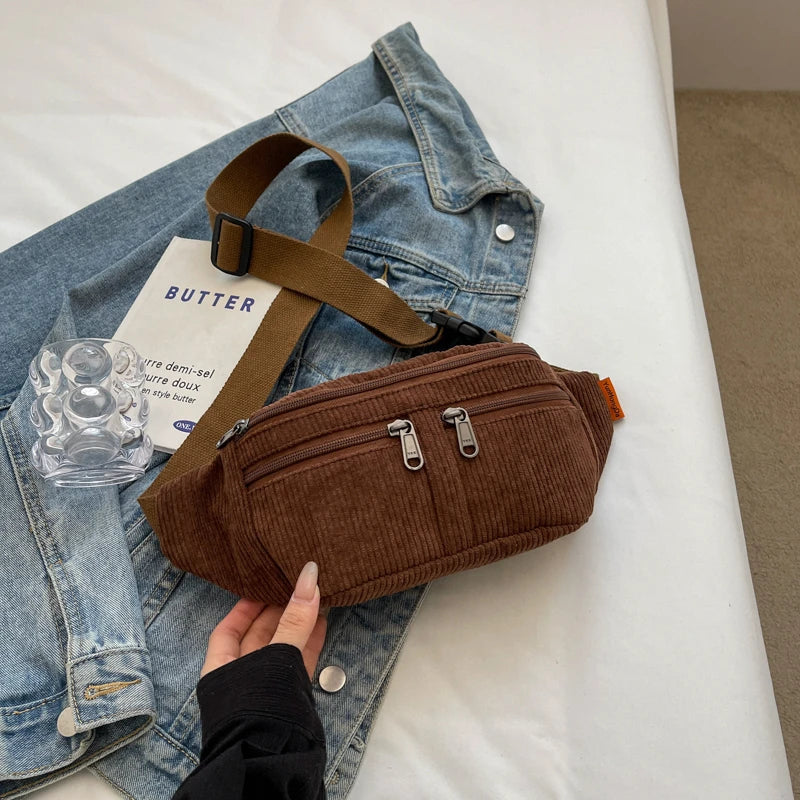 Sac banane femme fausse fourrure courte - ShopGET®