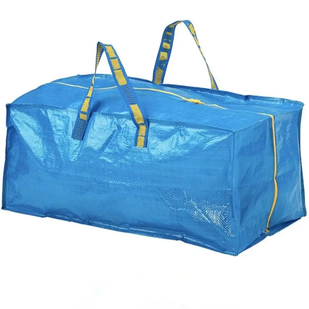 Sac shopping bleu XL-30x73x35cm-L-M-S-ShopGET® 