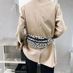 Sac banane camel marron léopard pour femme - ShopGET®