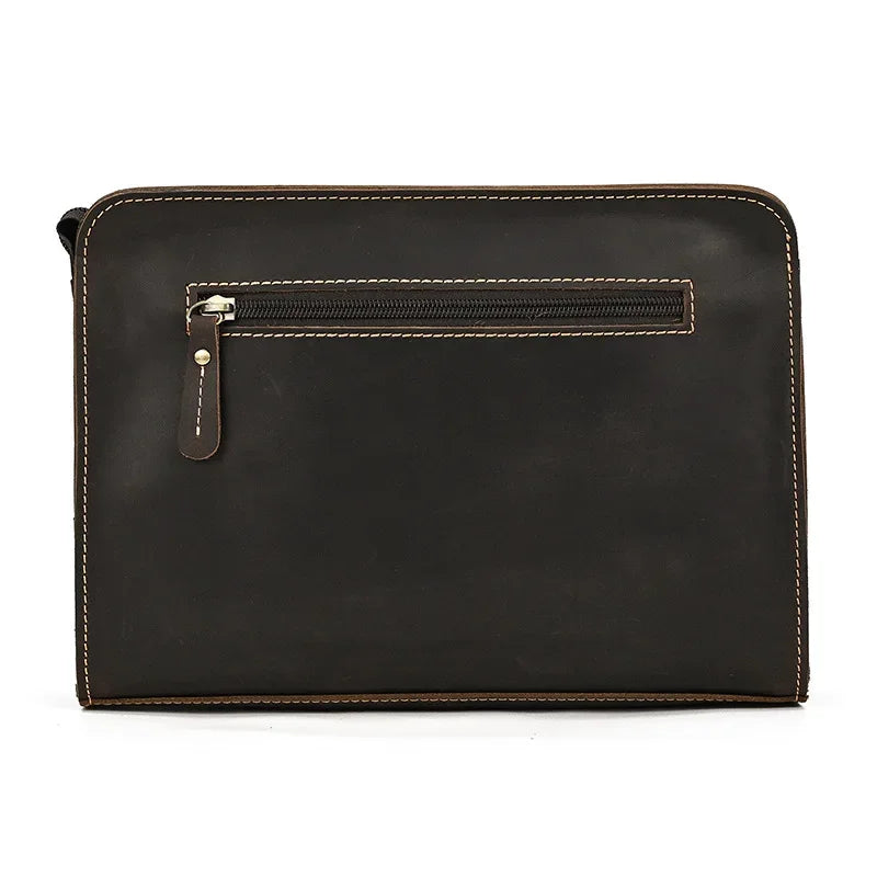 Pochette homme Emile Vintage Marron A-Marron B-ShopGET® 