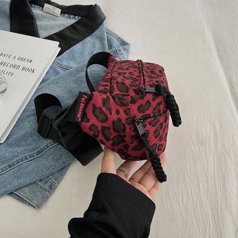 Sac banane léopard de luxe unique