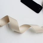 Sac banane velours côtelé beige femme